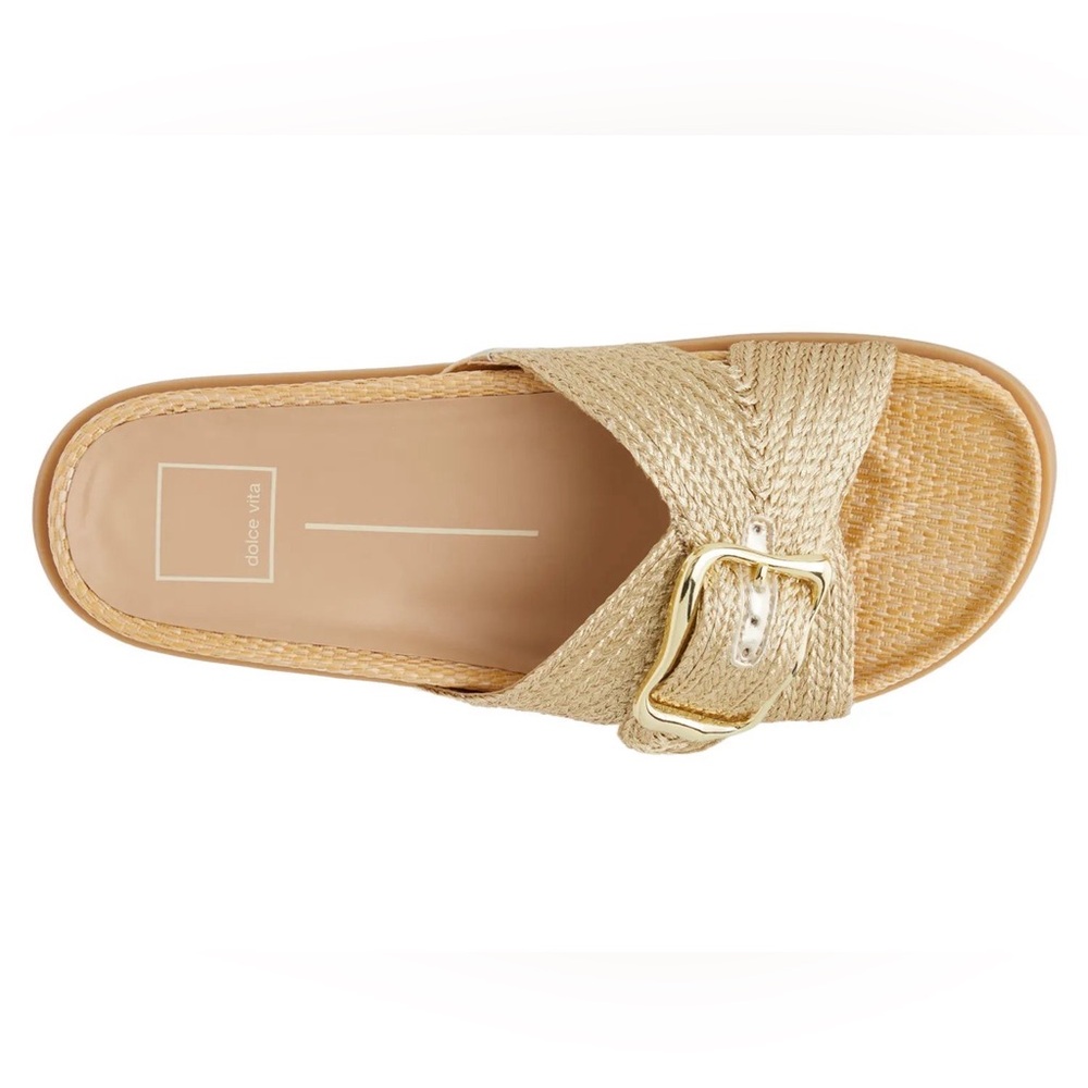 Dolce Vita Sydnee Gold Metallic Slide